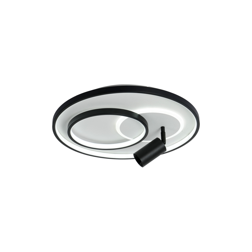 Brilagi - LED stmievateľné stropné svietidlo UNITY LED/60W/230V + 1xGU10/3W 3000-6000K priemer 50 cm biela/čierna + diaľkové ovládanie