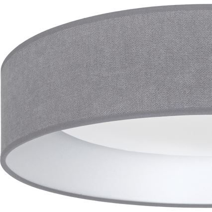 Brilagi - LED stmievateľné stropné svietidlo VELVET SMARTIX STARS LED/24W/230V 3000-6000K pr. 45 cm sivá Wi-Fi Tuya Beacon + diaľkové ovládanie