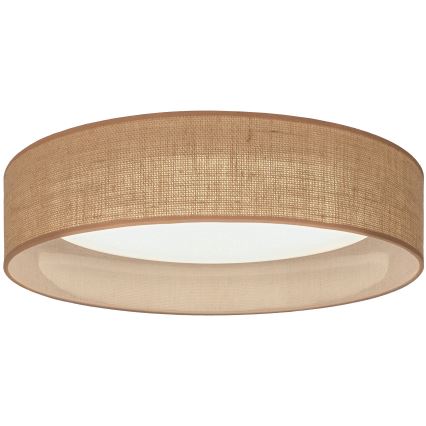 BRILAGI - LED stmievateľné stropné svietidlo VELVET SMARTIX STARS LED/36W/230V 3000–6000 K priemer 55 cm béžová Wi-Fi Tuya Beacon + diaľkové ovládanie