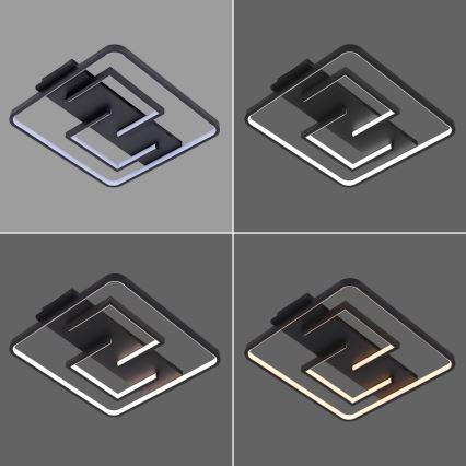 Brilagi - LED Stmievateľné stropné svietidlo VELO LED/34W/230V 3000/4000/6000K + diaľkové ovládanie