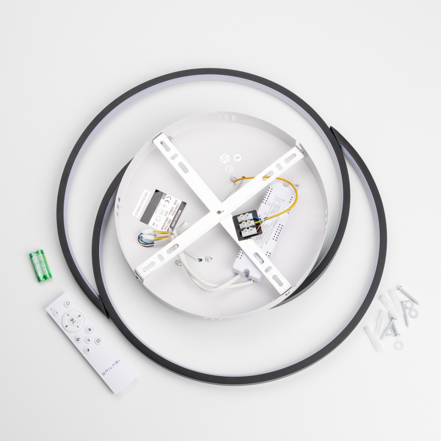 Brilagi - LED Stmievateľné stropné svietidlo VELO LED/52W/230V 3000/4000/6000K + diaľkové ovládanie