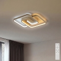 BRILAGI - LED stmievateľné stropné svietidlo VELO LED/64W/230V 3000-6500K 48x48 cm béžová + diaľkové ovládanie