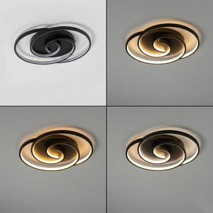 Brilagi - LED Stmievateľné stropné svietidlo VELO LED/70W/230V 3000-6500K 38x47,8 cm + diaľkové ovládanie