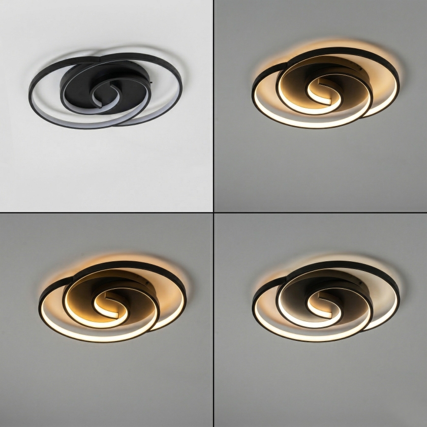 Brilagi - LED Stmievateľné stropné svietidlo VELO LED/70W/230V 3000-6500K 38x47,8 cm + diaľkové ovládanie