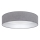 Brilagi - LED stmievateľné stropné svietidlo VELVET SMART VARI LED/24W/230V 3000-6500K priemer 45 cm sivé + diaľkové ovládanie