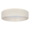 Brilagi - LED stmievateľné stropné svietidlo VELVET SMART VARI LED/36W/230V 3000-6500K pr. 55 cm krémová + diaľkové ovládanie