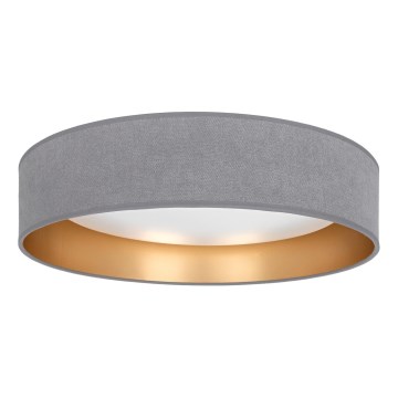 Brilagi - LED stmievateľné stropné svietidlo VELVET SMART VARI LED/36W/230V 3000-6500K pr. 55 cm šedá/zlatá + diaľkové ovládanie