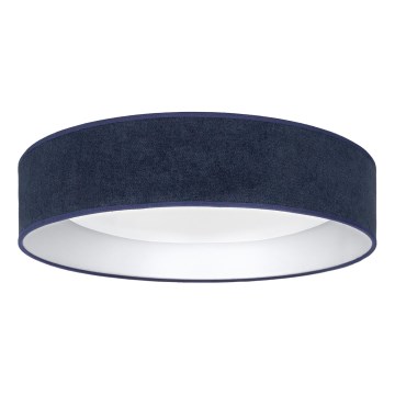 Brilagi - LED stmievateľné stropné svietidlo VELVET SMART VARI LED/36W/230V 3000-6500K priem. 55 cm modrá + diaľkové ovládanie