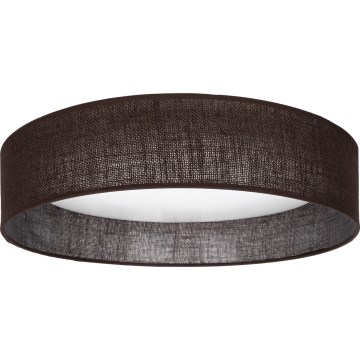 Brilagi - LED stmievateľné stropné svietidlo VELVET SMART VARI LED/36W/230V 3000-6500K priemer 55 cm hnedé + diaľkové ovládanie