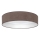 Brilagi - LED stmievateľné stropné svietidlo VELVET SMARTIX LED/24W/230V 3000-6000K pr. 45 cm hnedé Wi-Fi Tuya Beacon + diaľkové ovládanie