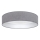 Brilagi - LED stmievateľné stropné svietidlo VELVET SMARTIX LED/36W/230V 3000-6000K pr. 55 cm sivá Wi-Fi Tuya Beacon + diaľkové ovládanie