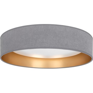 Brilagi - LED stmievateľné stropné svietidlo VELVET SMARTIX STARS LED/24W/230V 3000-6000K pr. 45 cm sivá/zlatá Wi-Fi Tuya Beacon + diaľkové ovládanie
