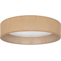 Brilagi - LED stmievateľné stropné svietidlo VELVET SMARTIX STARS LED/36W/230V 3000-6000K pr. 55 cm béžová Wi-Fi Tuya Beacon + diaľkové ovládanie