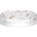 Brilagi - LED stmievateľné stropné svietidlo VELVET SMARTIX STARS LED/36W/230V 3000-6000K priemer 55 cm biela/kvetinový motív Wi-Fi Tuya Beacon + diaľkové ovládanie