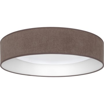 Brilagi - LED stmievateľné stropné svietidlo VELVET SMARTIX STARS LED/36W/230V 3000-6000K priemer 55 cm hnedé Wi-Fi Tuya Beacon + diaľkové ovládanie