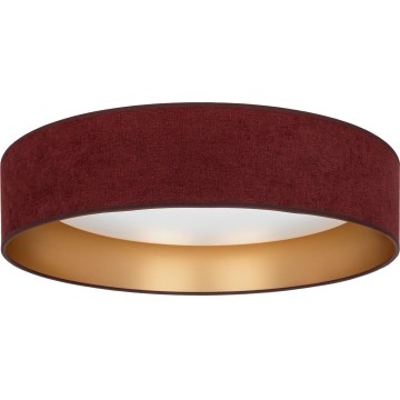 Brilagi - LED stmievateľné stropné svietidlo VELVET SMARTIX STARS LED/36W/230V 3000-6000K priemer 55 cm vínová/zlatá Wi-Fi Tuya Beacon + diaľkové ovládanie