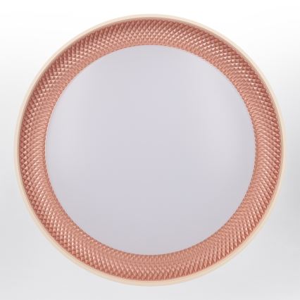 Brilagi - LED stmievateľné stropné svietidlo WALDO LED/48W/230V 3000-6500K pr. 40 cm béžová/zlatá + diaľkové ovládanie