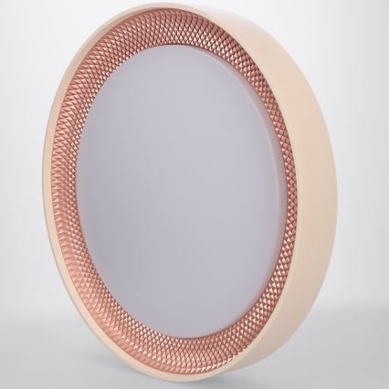 Brilagi - LED stmievateľné stropné svietidlo WALDO LED/48W/230V 3000-6500K pr. 40 cm béžová/zlatá + diaľkové ovládanie