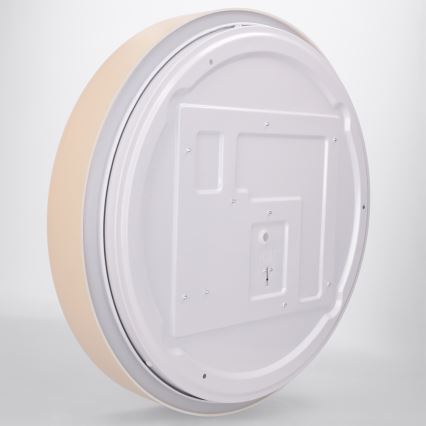 Brilagi - LED stmievateľné stropné svietidlo WALDO LED/48W/230V 3000-6500K pr. 40 cm béžová/zlatá + diaľkové ovládanie