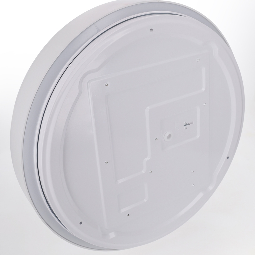 Brilagi - LED stmievateľné stropné svietidlo WALDO LED/48W/230V 3000-6500K pr. 40 cm biela/strieborná + diaľkové ovládanie