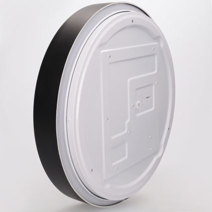 Brilagi - Stmievateľné LED stropné svietidlo WALDO LED/48W/230V 3000-6500K priemer 40 cm čierna/zlatá + diaľkové ovládanie