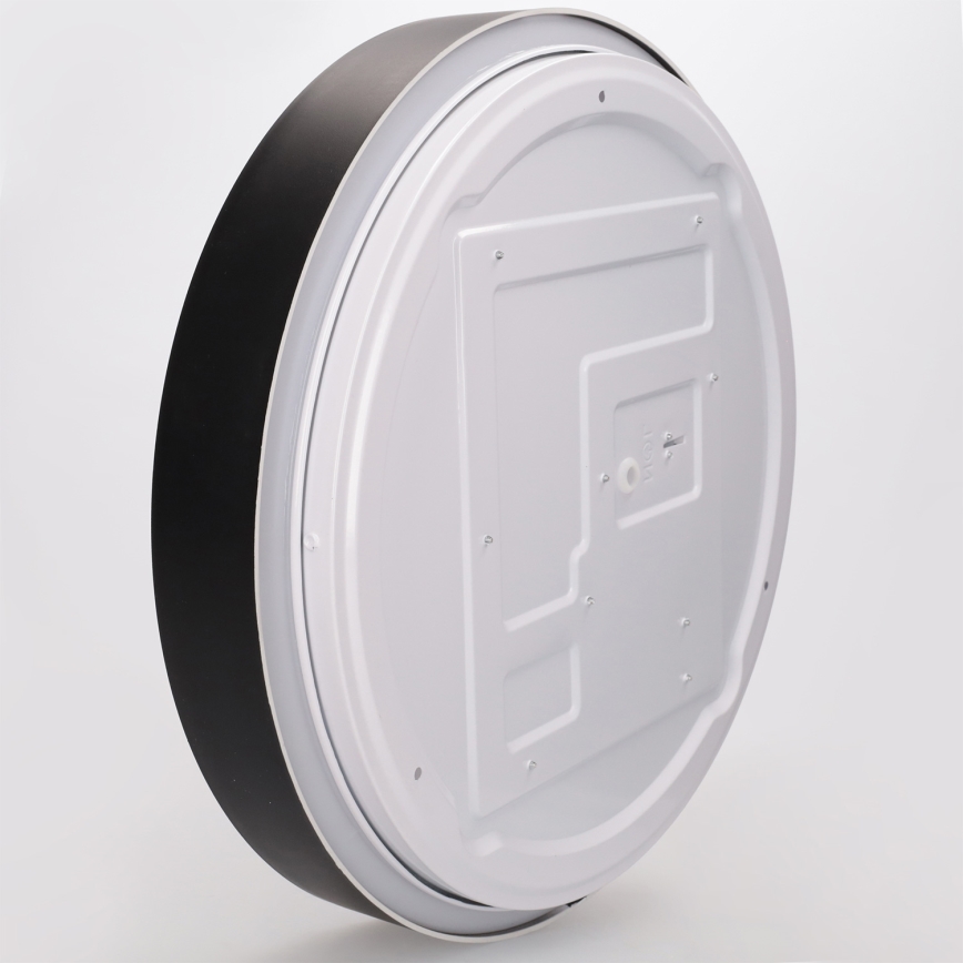 Brilagi - Stmievateľné LED stropné svietidlo WALDO LED/48W/230V 3000-6500K priemer 40 cm čierna/zlatá + diaľkové ovládanie