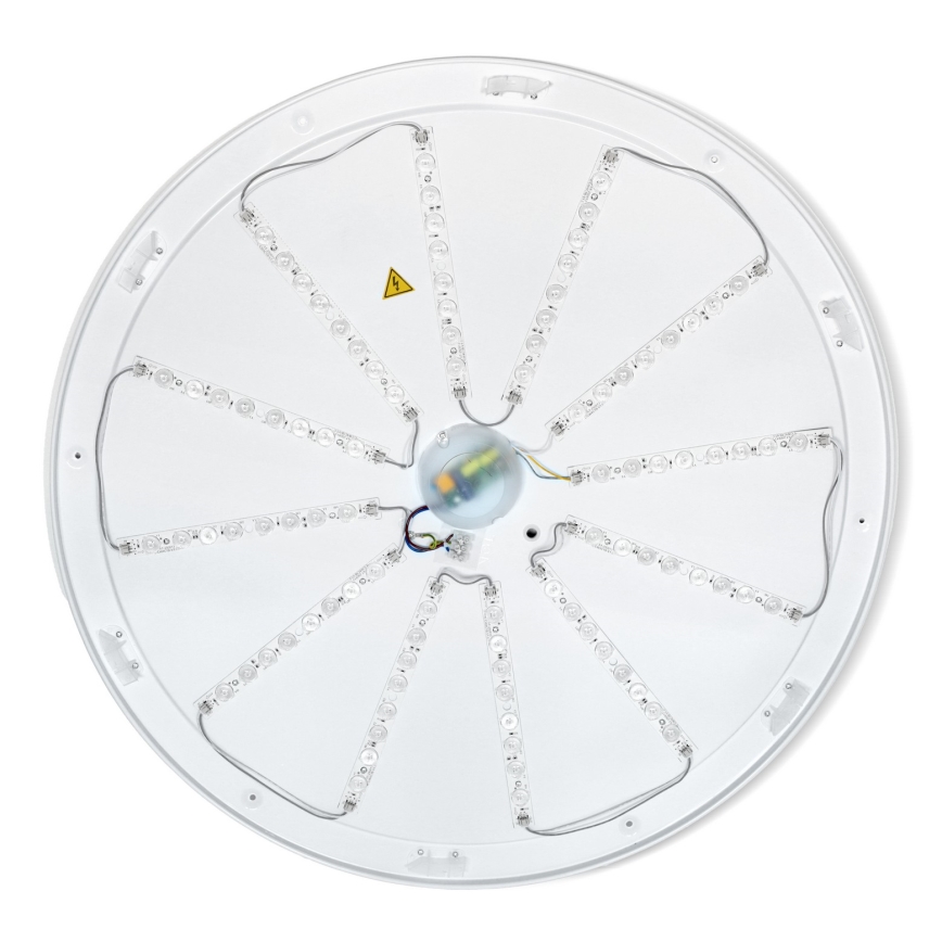 Brilagi - LED stmievateľné stropné svietidlo ALSON LED/72W/230V 3000-6500K dub, priemer 78 cm + diaľkové ovládanie
