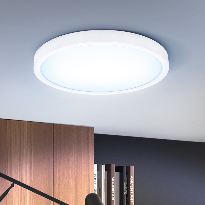 Brilagi - LED Stmievateľné stropné svietidlo ESTELA LED/36W/230V 3000-6500K ø 30 cm biela + diaľkové ovládanie