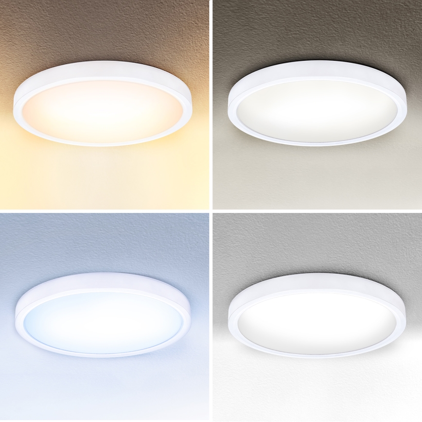Brilagi - LED Stmievateľné stropné svietidlo ESTELA LED/48W/230V 3000-6500K ø 40 cm biela + diaľkové ovládanie