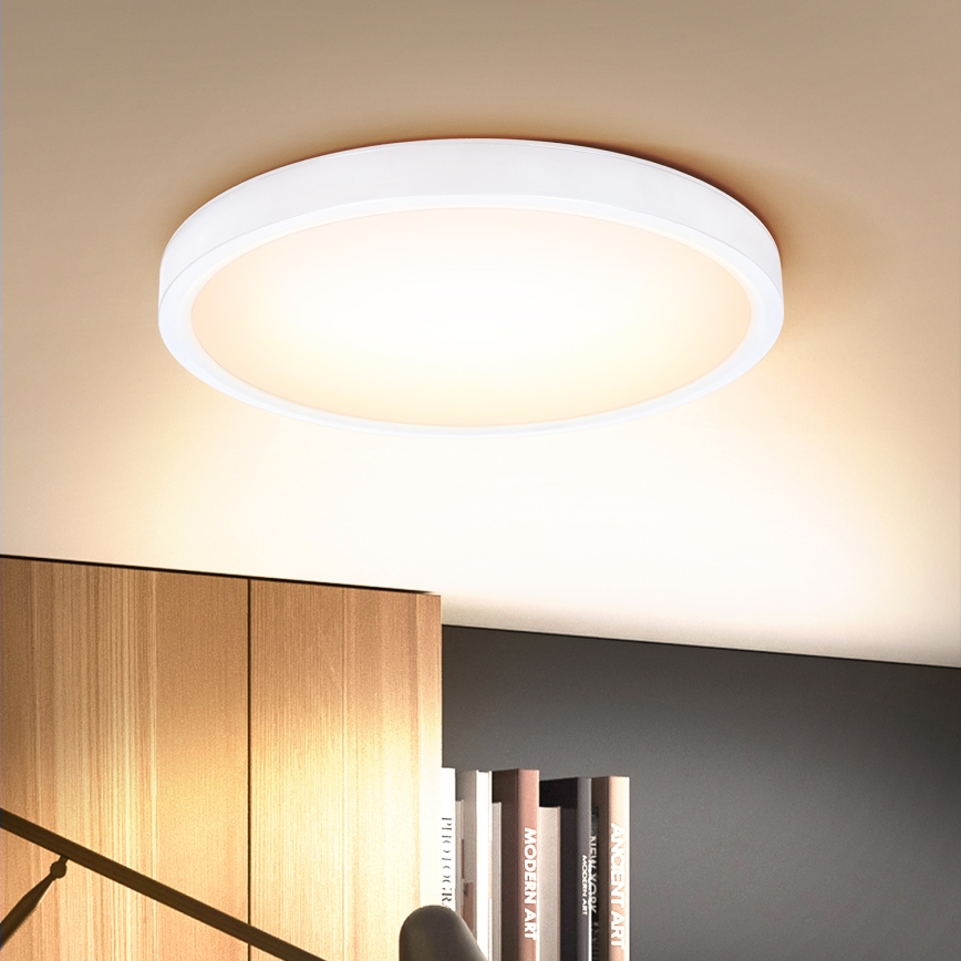 Brilagi - LED Stmievateľné stropné svietidlo ESTELA LED/48W/230V 3000-6500K ø 40 cm biela + diaľkové ovládanie