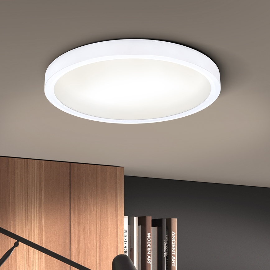 Brilagi - LED Stmievateľné stropné svietidlo ESTELA LED/48W/230V 3000-6500K ø 40 cm biela + diaľkové ovládanie