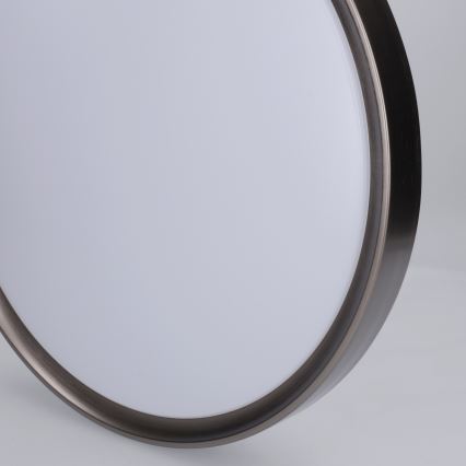 Brilagi - LED stmievateľné stropné svietidlo FANCIA LED/48W/230V 3000-6500K priemer 39 cm strieborné + diaľkové ovládanie