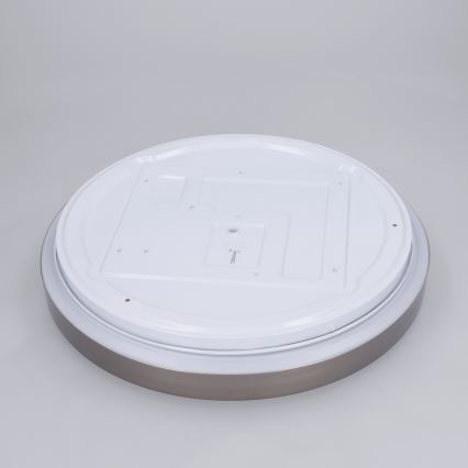 Brilagi - LED stmievateľné stropné svietidlo FANCIA LED/48W/230V 3000-6500K priemer 39 cm strieborné + diaľkové ovládanie