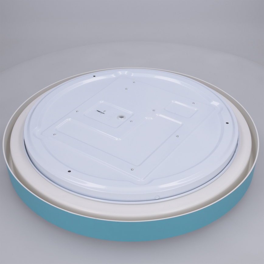 Brilagi - LED stmievateľné stropné svietidlo MATTEO LED/48W/230V 3000-6500K pr. 41 cm tyrkysové + diaľkové ovládanie