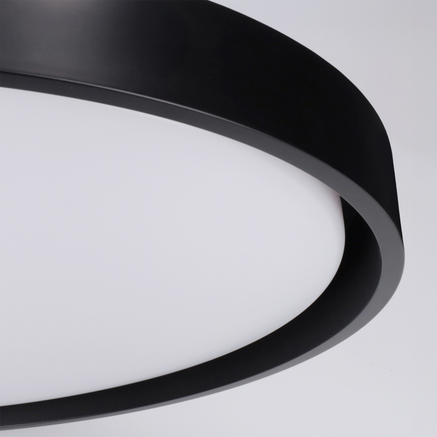 Brilagi - LED Stmievateľné stropné svietidlo MATTEO LED/60W/230V 3000-6500K priemer 51,5 cm čierna + diaľkové ovládanie