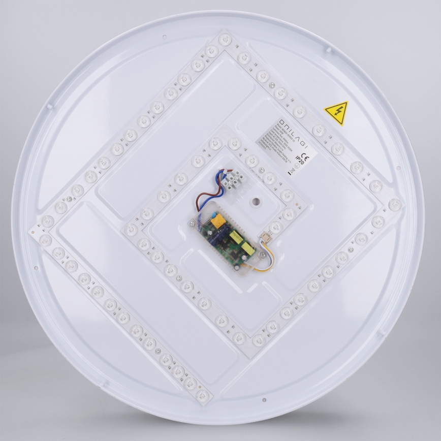 Brilagi - LED Stmievateľné stropné svietidlo MATTEO LED/60W/230V 3000-6500K priemer 51,5 cm čierna + diaľkové ovládanie