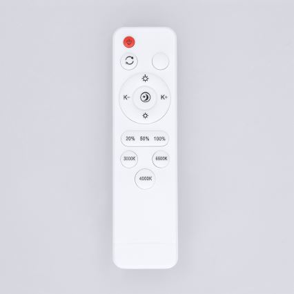 Brilagi - LED Stmievateľné stropné svietidlo MATTEO LED/60W/230V 3000-6500K priemer 51,5 cm čierna + diaľkové ovládanie