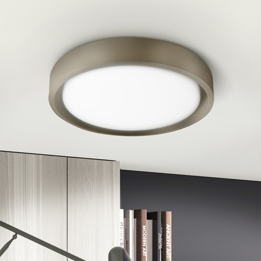 Brilagi - LED stmievateľné stropné svietidlo MATTEO LED/60W/230V 3000-6500K priemer 51,5 cm taupe + diaľkové ovládanie