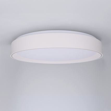 Brilagi - LED stmievateľné stropné svietidlo NANCI LED/60W/230V 3000-6500K priemer 49 cm biela + diaľkové ovládanie