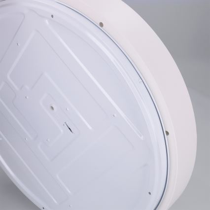 Brilagi - LED stmievateľné stropné svietidlo NANCI LED/60W/230V 3000-6500K priemer 49 cm biela + diaľkové ovládanie