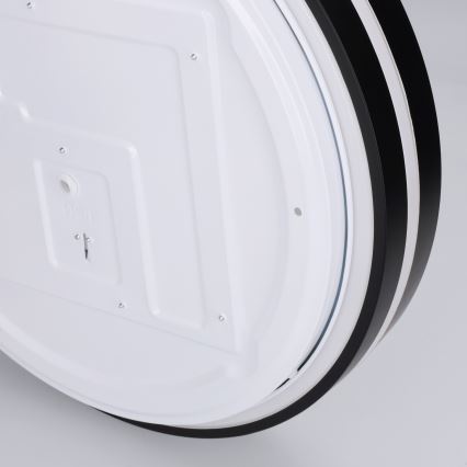 Brilagi - LED stmievateľné stropné svietidlo NAOMI LED/48W/230V 3000-6500K priemer 39 cm čierne + diaľkové ovládanie