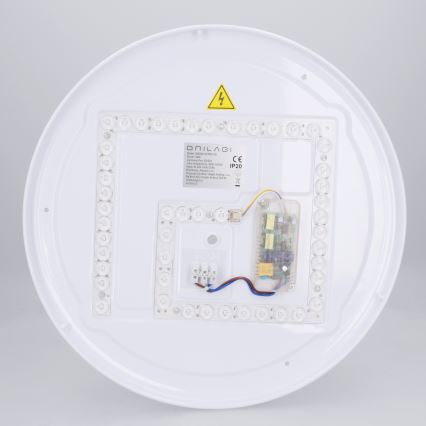 Brilagi - LED stmievateľné stropné svietidlo NAOMI LED/48W/230V 3000-6500K priemer 39 cm čierne + diaľkové ovládanie