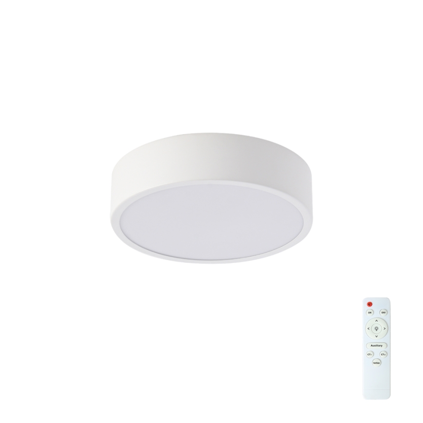 Brilagi - Stmievateľné LED stropné svietidlo POOL LED/18W/230V 3000-6000K 20 cm biela + diaľkové ovládanie