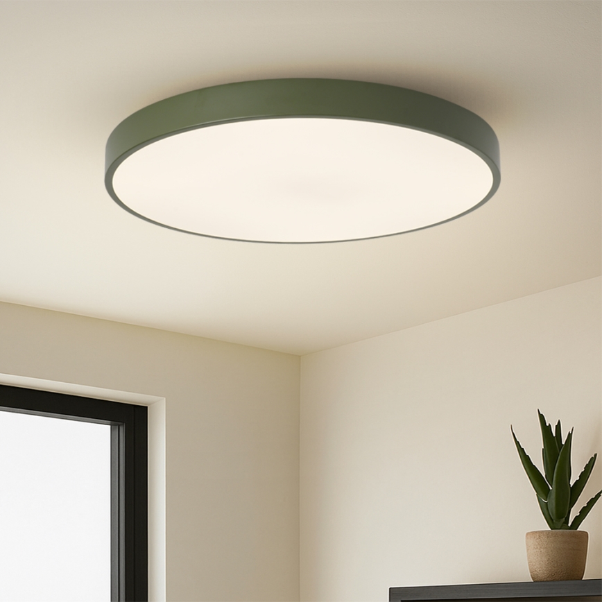 Brilagi - LED Stmievateľné svietidlo POOL SMART LED/100W/230V pr. 80 cm Wi-Fi Tuya + diaľkové ovládanie zelená