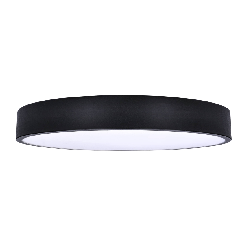 Brilagi - Stmievateľné LED stropné svietidlo POOL SMART LED/48W/230V 40 cm 3000-6000K Wi-Fi Tuya + diaľkové ovládanie čierna
