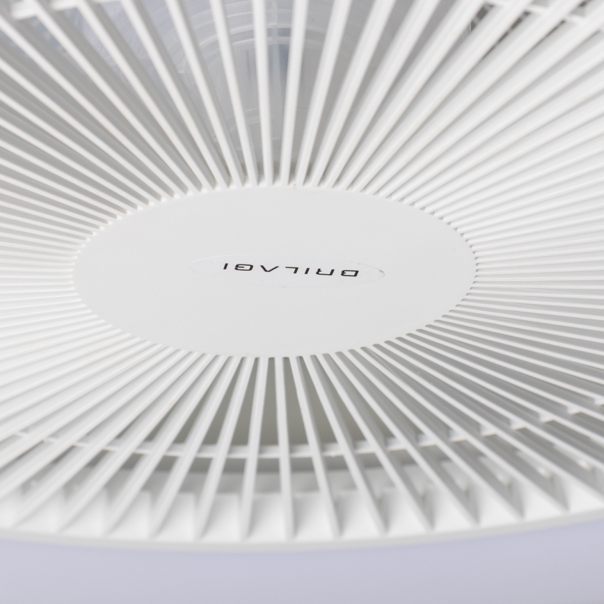 Brilagi - LED Stmievateľné svietidlo s ventilátorom AURA LED/38W/230V 3000-6000K biela + diaľkové ovládanie