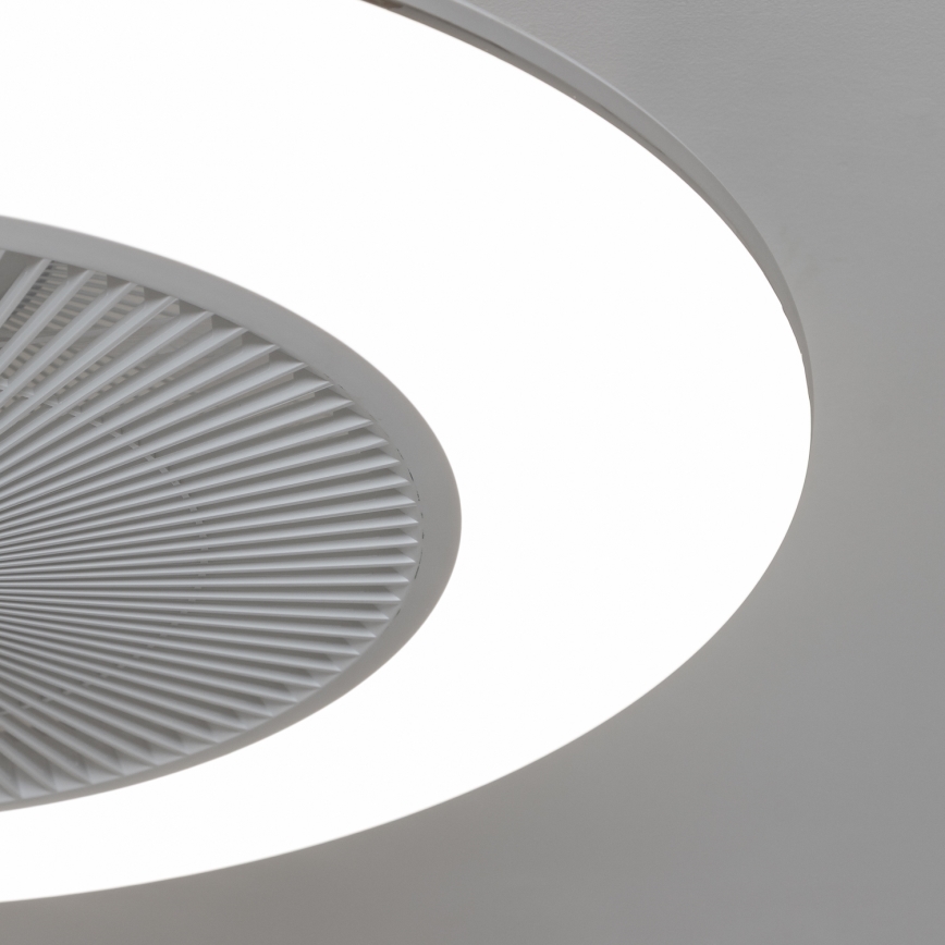 Brilagi - LED Stmievateľné svietidlo s ventilátorom AURA LED/38W/230V 3000-6000K biela + diaľkové ovládanie