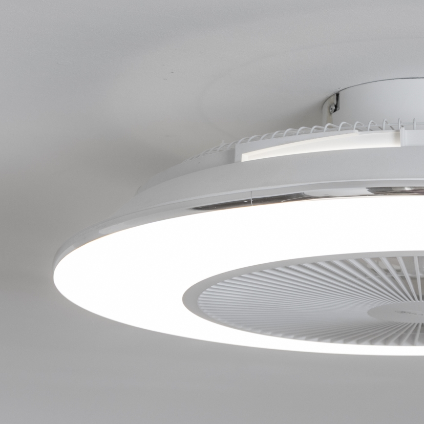Brilagi - LED Stmievateľné svietidlo s ventilátorom AURA LED/38W/230V 3000-6000K biela + diaľkové ovládanie