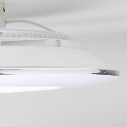 Brilagi - LED Stmievateľné svietidlo s ventilátorom AURA LED/38W/230V 3000-6000K biela + diaľkové ovládanie