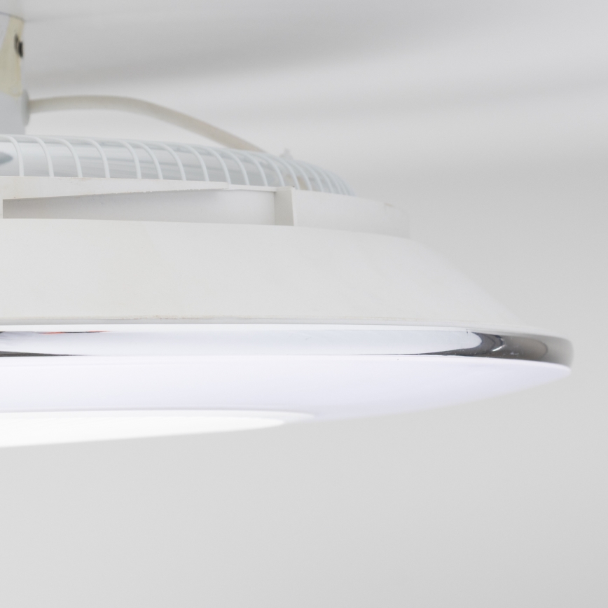 Brilagi - LED Stmievateľné svietidlo s ventilátorom AURA LED/38W/230V 3000-6000K biela + diaľkové ovládanie